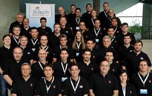 Participantes en el I Curso Aviagen América Latina: Producción de Pollos.
