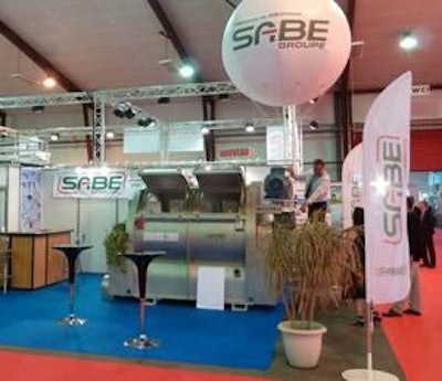 Sabe exhibits at SPACE 2011.