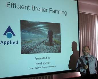 David Speller from the UK spoke to Czech and Slovakian Aviagen customers.