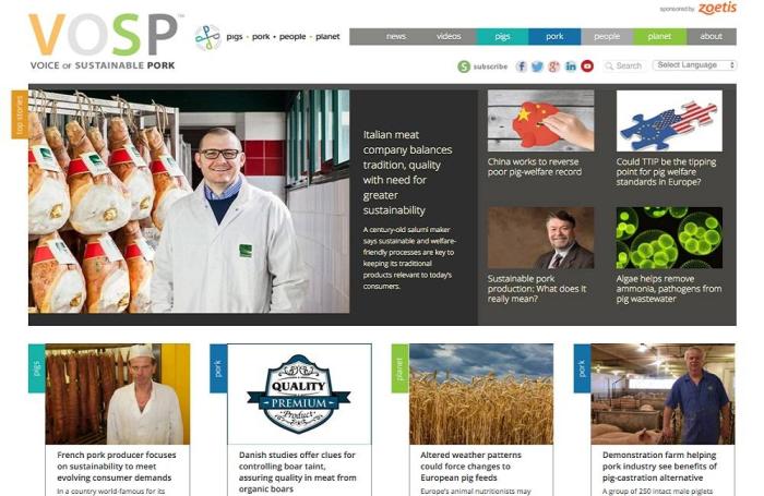 Voice of Sustainable Pork is a new website that provides news, trends, research updates and commentary about sustainable pork production. | Zoetis