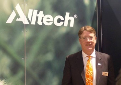 Aidan Connolly, director de innovación de Alltech, dice que hay grandes oportunidades en la industria avícola, y por lo tanto en la de los alimentos balanceados, en Brasil y México, así como en el resto de Latinoamérica. | Benjamín Ruiz
