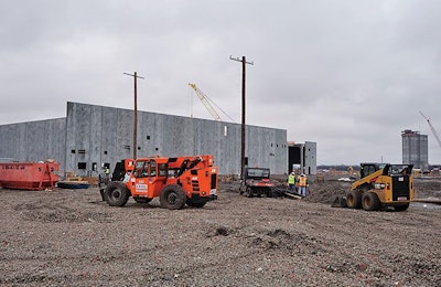 The $400 million poultry complex is under construction in Fremont, Nebraska, when complete the processing plant will process 2 million birds per week. | Photo by Austin Alonzo