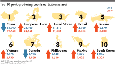 top-pork-producing-countries