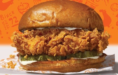 Popeyes Chicken Sandwich Sales