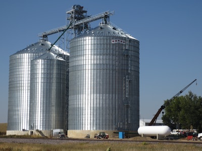 The facility was done by harvest 2013 and handled corn for the first time in 20 years./ PHOTO BY LARSON CONTRACTING