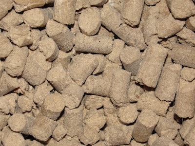 A view of cattle feed