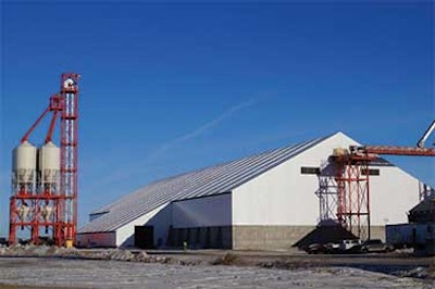 Fabric Fertilizer Building