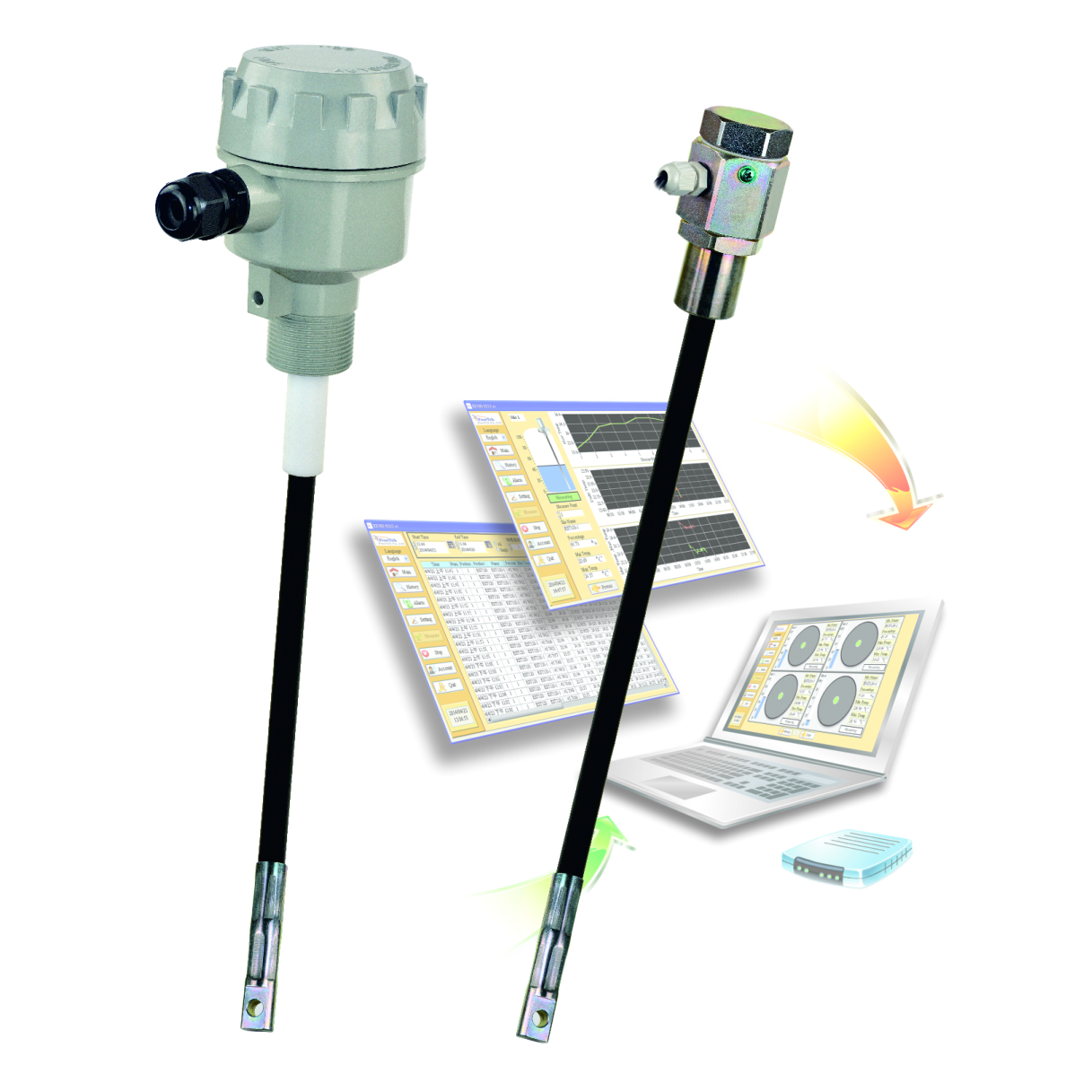 Grain Temperature Level Monitoring System