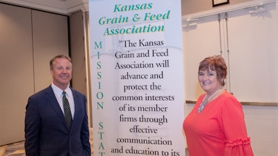 KGFA President and CEO Ron Seeber and Chairwoman Deb Miller