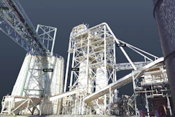 3D laser scanning image provided by Lanmar Services