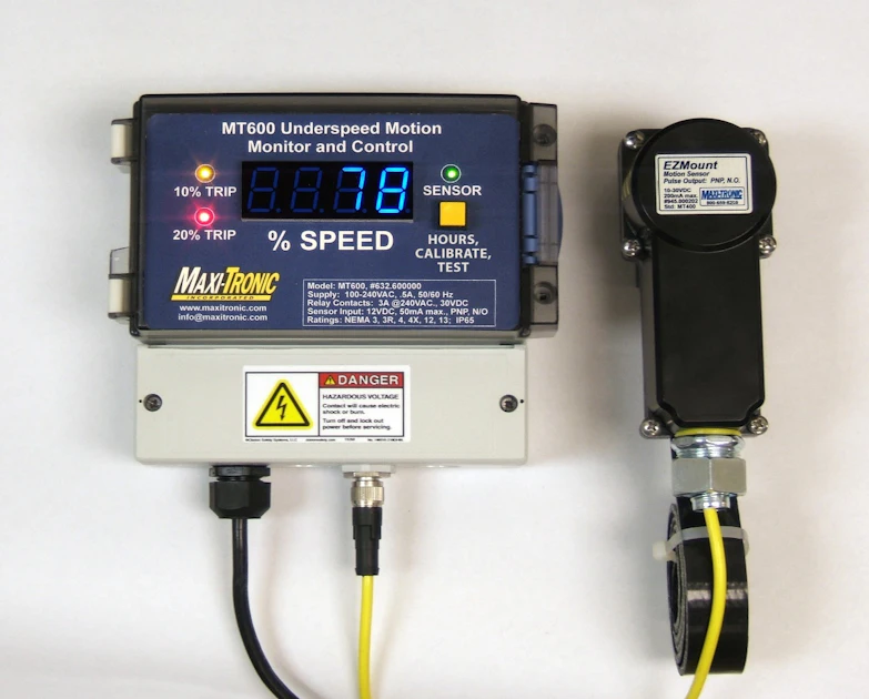 Underspeed Switch MT600 Underspeed Control From: SafeGrain, Inc. | Feed & Grain