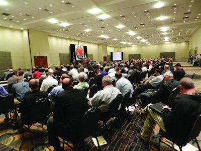 Attendees fill an education session during the 2013 NGFA Country Elevator in Omaha, NE.