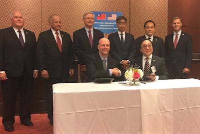 Taiwan Goodwill Mission Signing