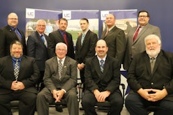 Front row, left to right: Rod Leiterman, Denmark; Howard Bohl, Beaver Dam, chairman; Gary Nolden, Prairie du Sac, vice chairman; Robin Craker, Reedsburg, secretary. Back Row, left to right: Greg Tauchen, Bonduel; Anthony Schadt, Watertown; Brad Krueger, Shawano; Peter Mlsna, Hillsboro; Duane Hinchley, Cambridge; David Cramer, Beaver Dam; treasurer. Not pictured, Larry Plamann, Greenville.