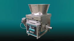 Accurate mechatron dry material feeder