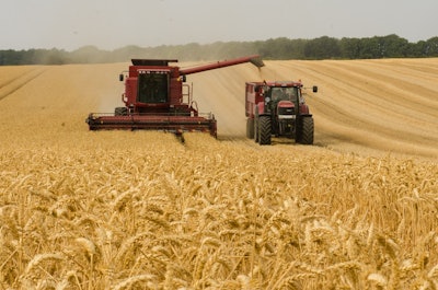 Farm field harvest