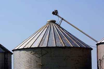 Grain elevator top