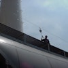 Rail car top