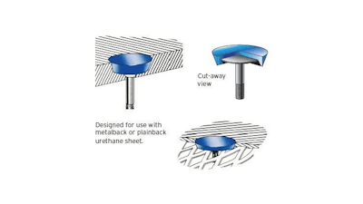 Wedgie bolt urethane fastening system