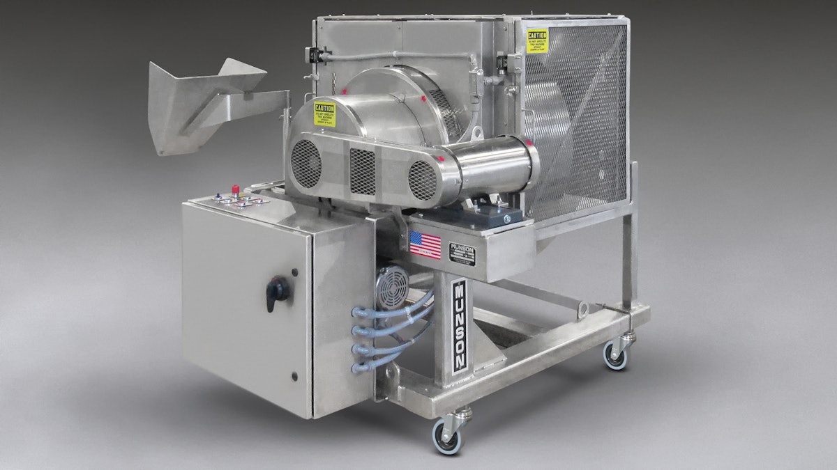 Rotary Batch Mini Mixers - Mixing and Blending Equipment for Bulk Materials  - Munson Machinery, Inc.