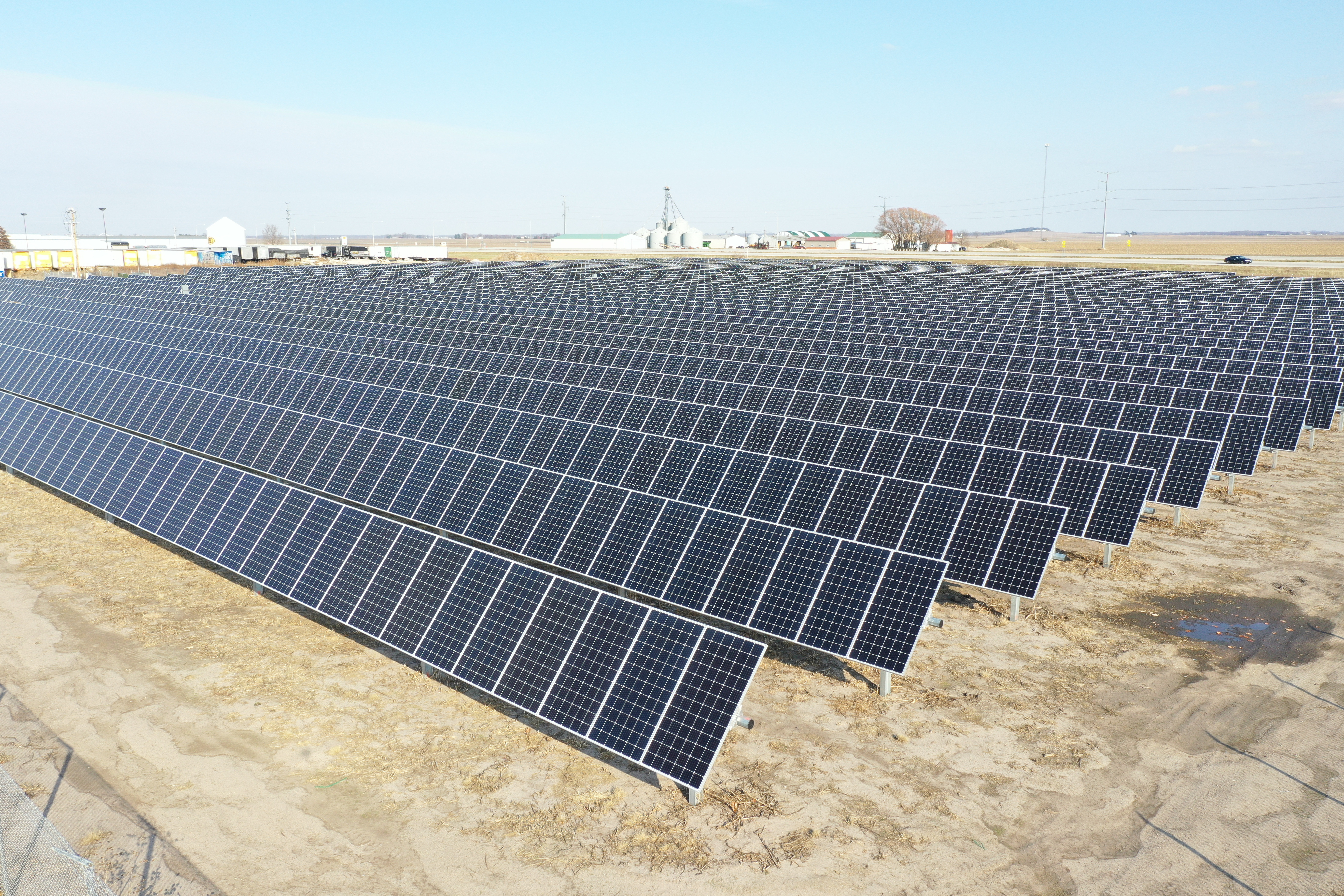 GSI solar array photo