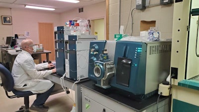 Pictured: Dairyland's mycotoxin testing lab. Courtesy of Dairyland Laboratories