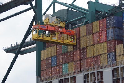 Cargo container ship port VIA PIXABAY feb 2021