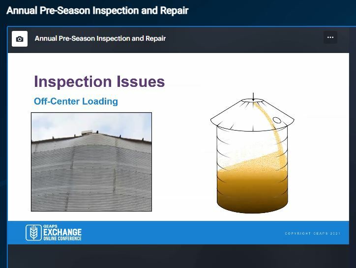 Inspection issues GEAPS