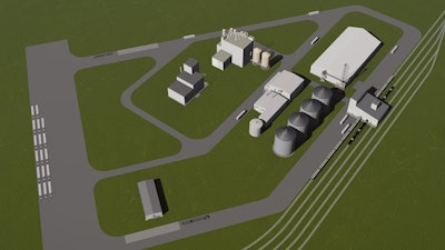 Iowa Soy Processing Plant Permit SRSP artist rendering 3