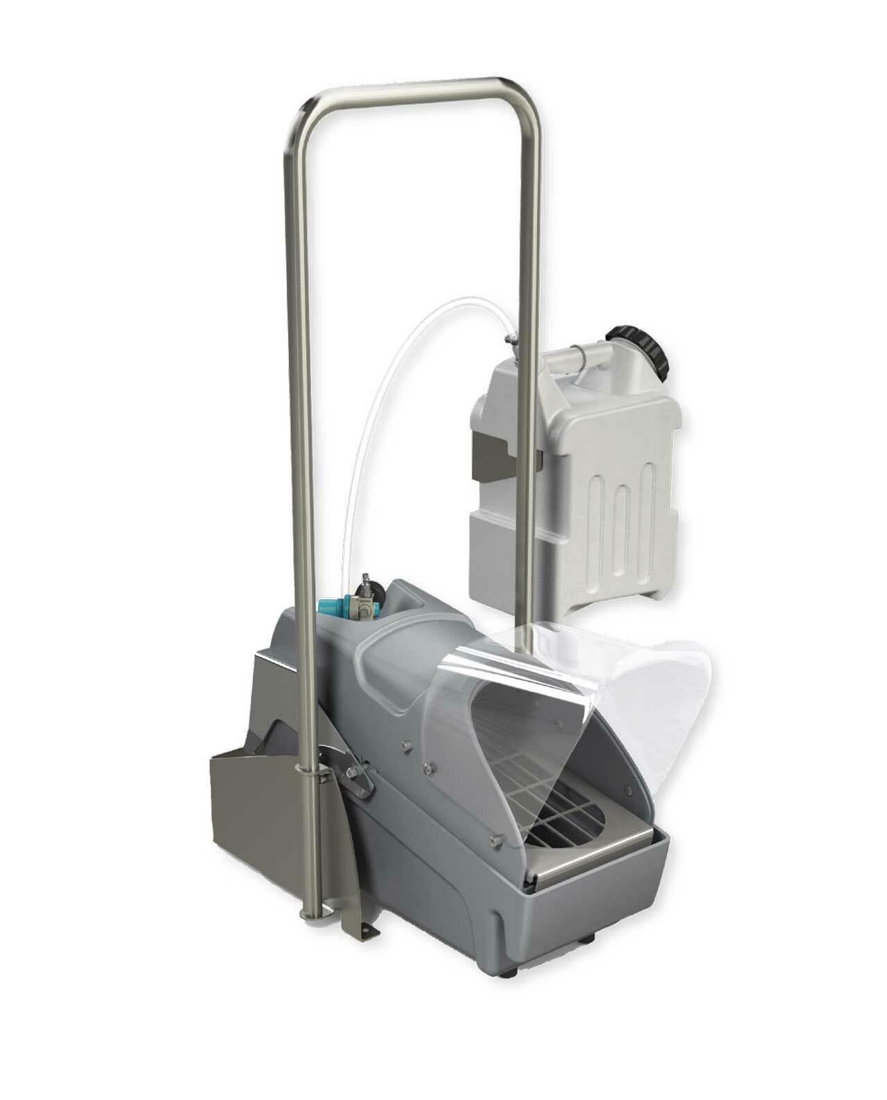 Dilution solutions footwear sanitation unit x bws hb