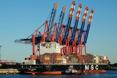Port shipping cargo container VIA PIXABAY Mar 2021