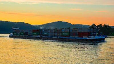 Ship barge river container cargo VIA PIXABAY mar 2021
