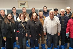 Back in 2019, representatives from eight companies in the Middle East and Africa spent six days in Fargo, ND, at NCI to attend a grain procurement short course and visit grain export and barge loading facilities. Photo: USGC