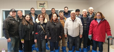 Back in 2019, representatives from eight companies in the Middle East and Africa spent six days in Fargo, ND, at NCI to attend a grain procurement short course and visit grain export and barge loading facilities. Photo: USGC