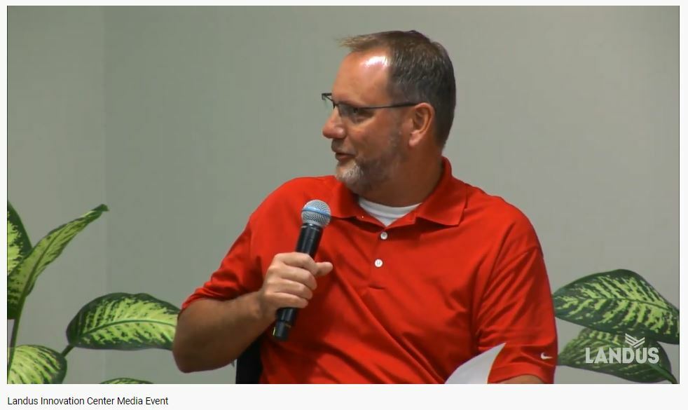 Matt Carstens, president and CEO, shares the news of the new Landus Innovation Center
