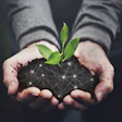 Smart agriculture 5.0 green plant product farming technology bac
