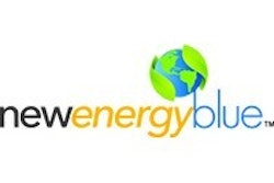 New energy blue LOGO