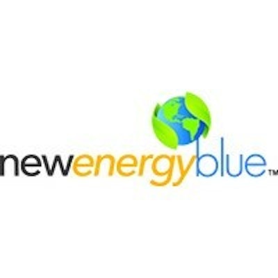 New energy blue LOGO