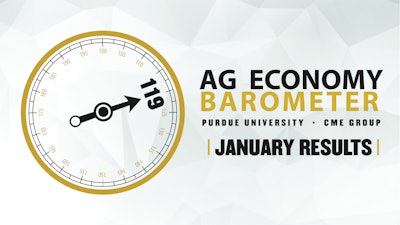 Ag economy barometer january 2022 purdue university