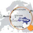 Ukraine map highlighted VIA PIXABAY feb 2022