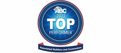 ABC top performer award logo 2022