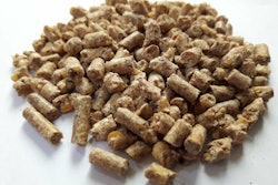 Feed pellets for poultry
