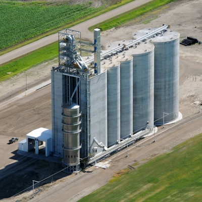 CGI silo in New Rockford, ND. Courtesy of Columbia Grain International
