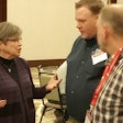 Gov. Laura Kelly addresses the Kansas Ag Summit. Photo: Roy Graber