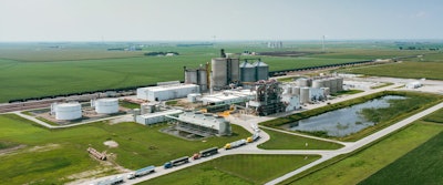 POET's bioprocessing facility in Fairmonth, Nebraska. Photo courtesy of POET
