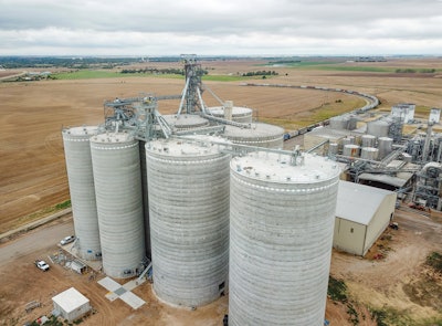 Scoular's grain handling facility in Pratt, KS. Photo courtesy of Scoular