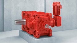 3 stage X Series Bevel helical Gear Unit