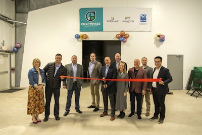 A ribbon-cutting event marked the opening of the new facility. Photo courtesy of Scoular