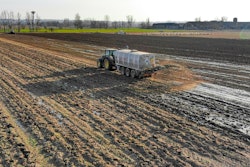 Tractor fertilizer in field VIA PIXABAY Oct 2022