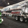 Walinga electric feed trailer IPPE 2023 photo roy garber